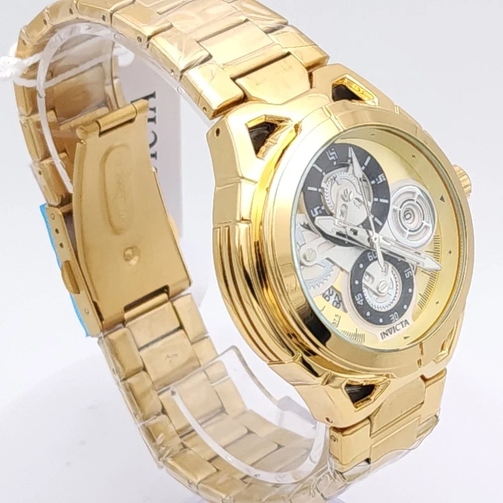 Invicta S1 Rally 79012 Gold Men's Watch NWT‎